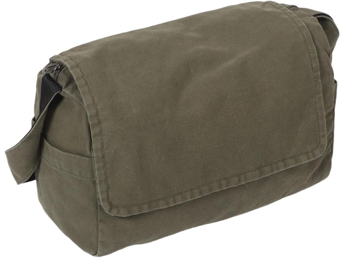 Bolsa De Ombro De Lona, Leve E Grande.