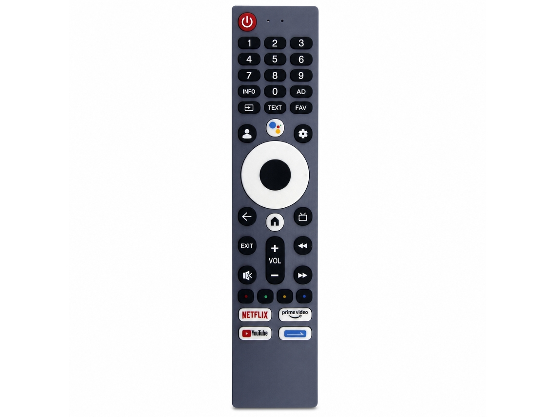Comando À Distância Por Voz Bluetooth Compatível Com Tv Skyworth 55g22 Hs-8c21j-00 Cinzento