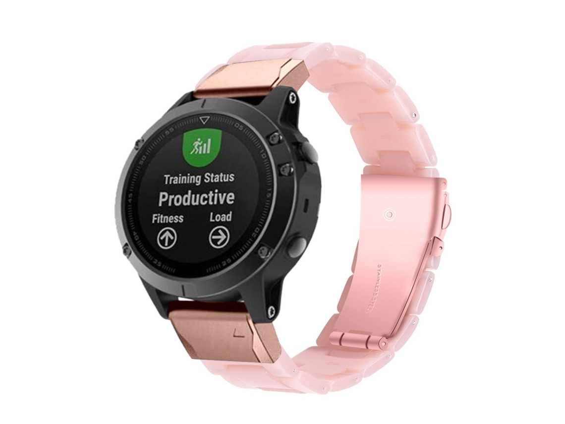 Bracelete Resina Premium para Garmin Instinct 2 Rosa