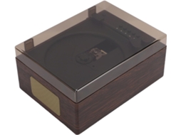 Leitor Cd Portátil Licaevey Com Bluetooth 5.1 E Duas Caixas De Estéreo, De Sem Fio Estilo Vintage Retrô Com