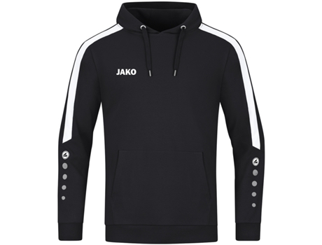 Sweatshirt de Unissexo JAKO Encapuçado Power Preto (4XL)