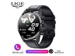 (caixa Preta) Smartwatch Multifuncional Com Chamadas Bluetooth E Resistência À Água Para Esportes.