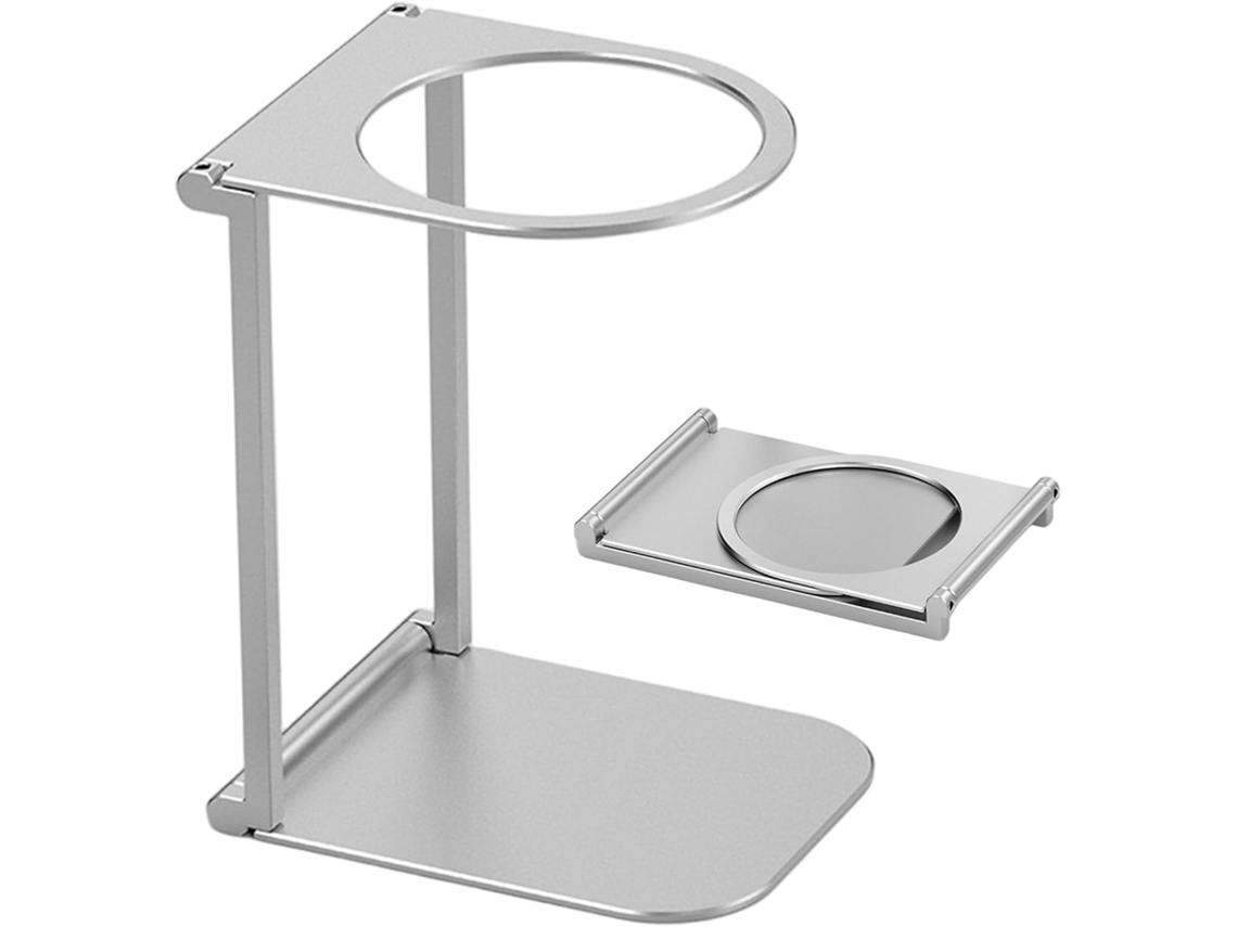 Suporte Portátil E Dobrável Em Alumínio Para Máquina De Café, Com Base, Ideal Espresso, Escritório, Casa Camping.