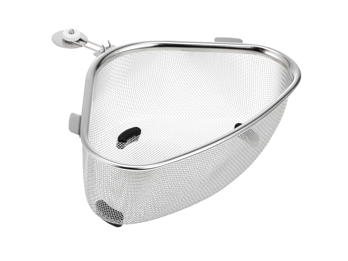 Cesto Triangular De Malha Para Escorredor De Canto Da Pia Da Cozinha