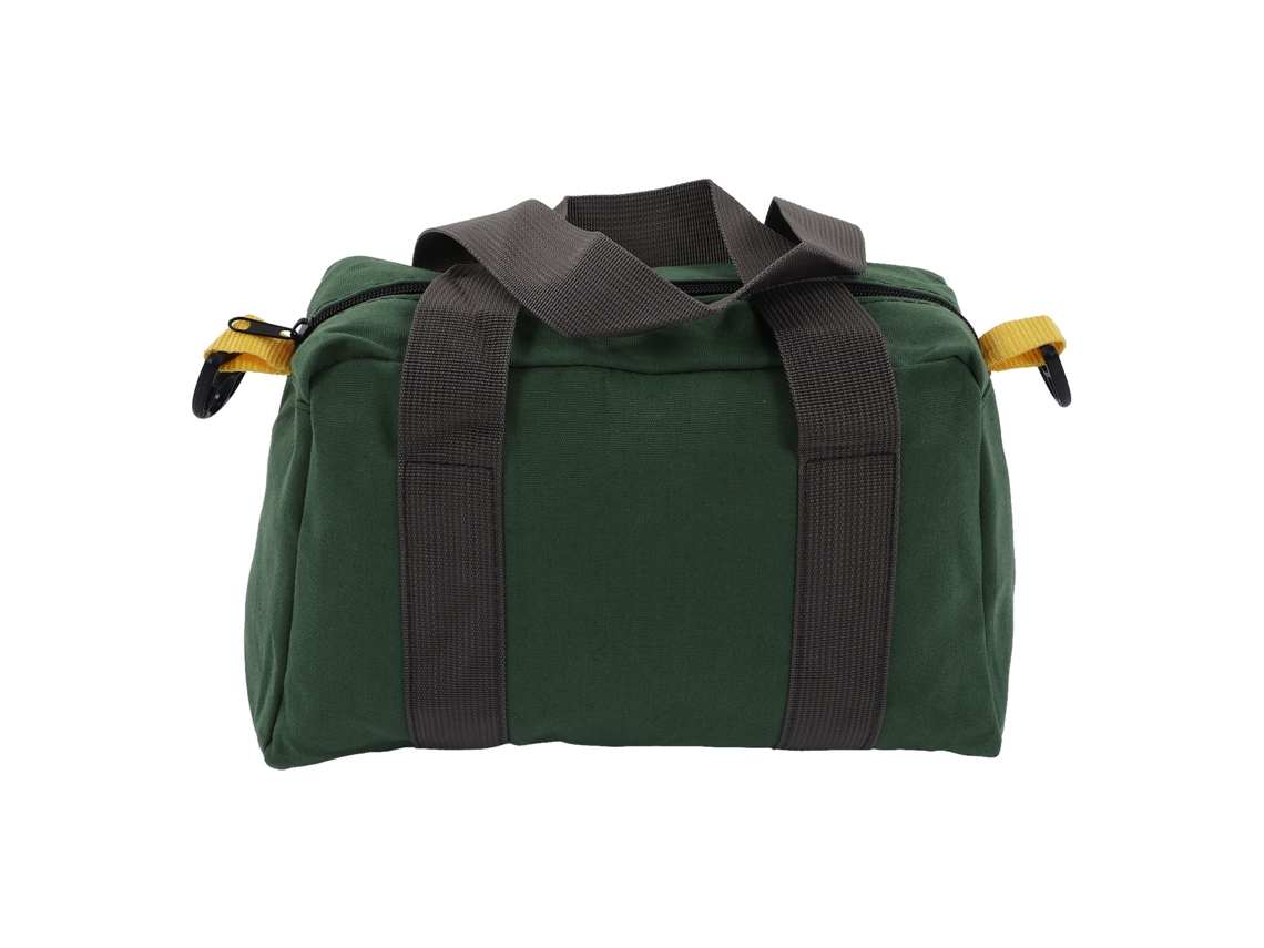 Bolsa De Ferramentas Portátil De Lona Impermeável Com Grande Capacidade Para Técnicos Boca Larga 36cm/14in