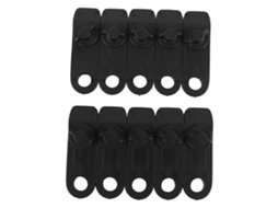 10 Clips para Lona Plástico Resistente para Camping