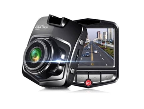 Câmera de Vídeo para Painel de Carro Dvr IWEAR Gt4 Hd com Sensor g1080P Hd 140 Grande Angular 2 4 '' Lcd Preto