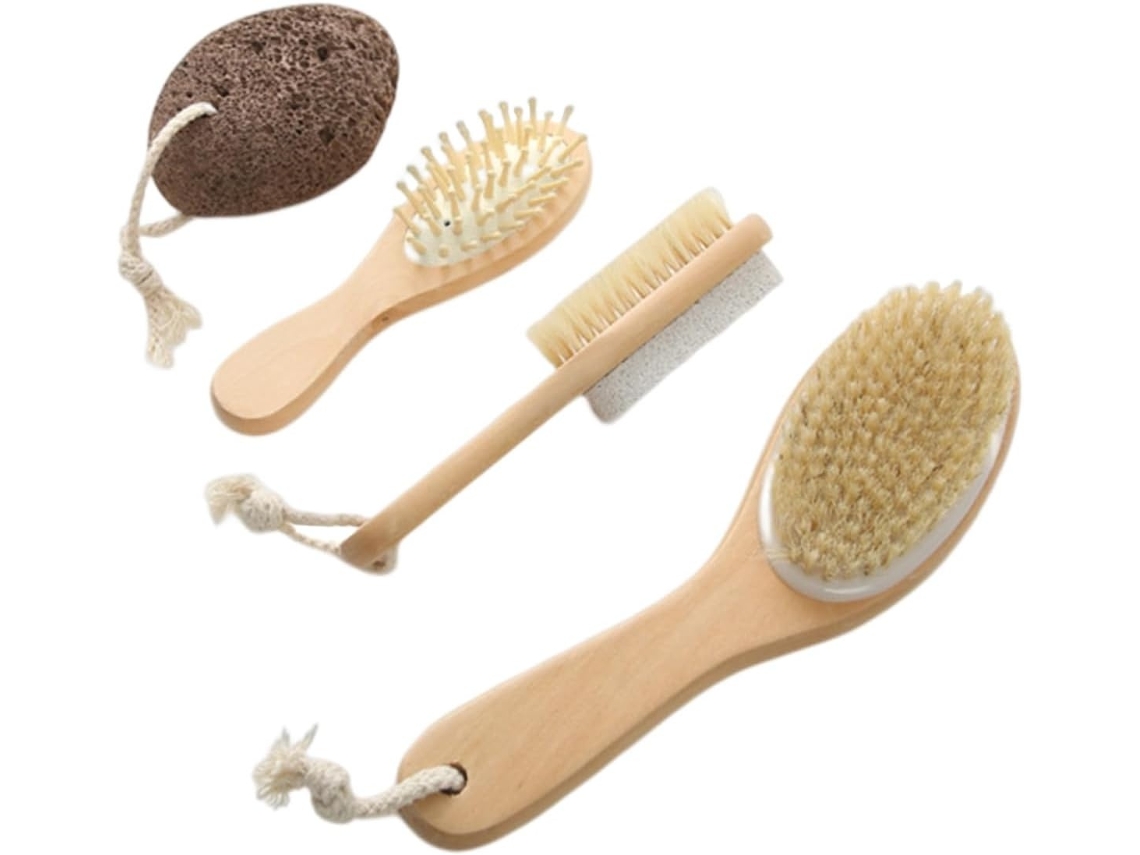 Lurelia Acessório De Duche Com Escova De Massagem Corporal, Massagem Suave E Portátil, Uso Diário Suave