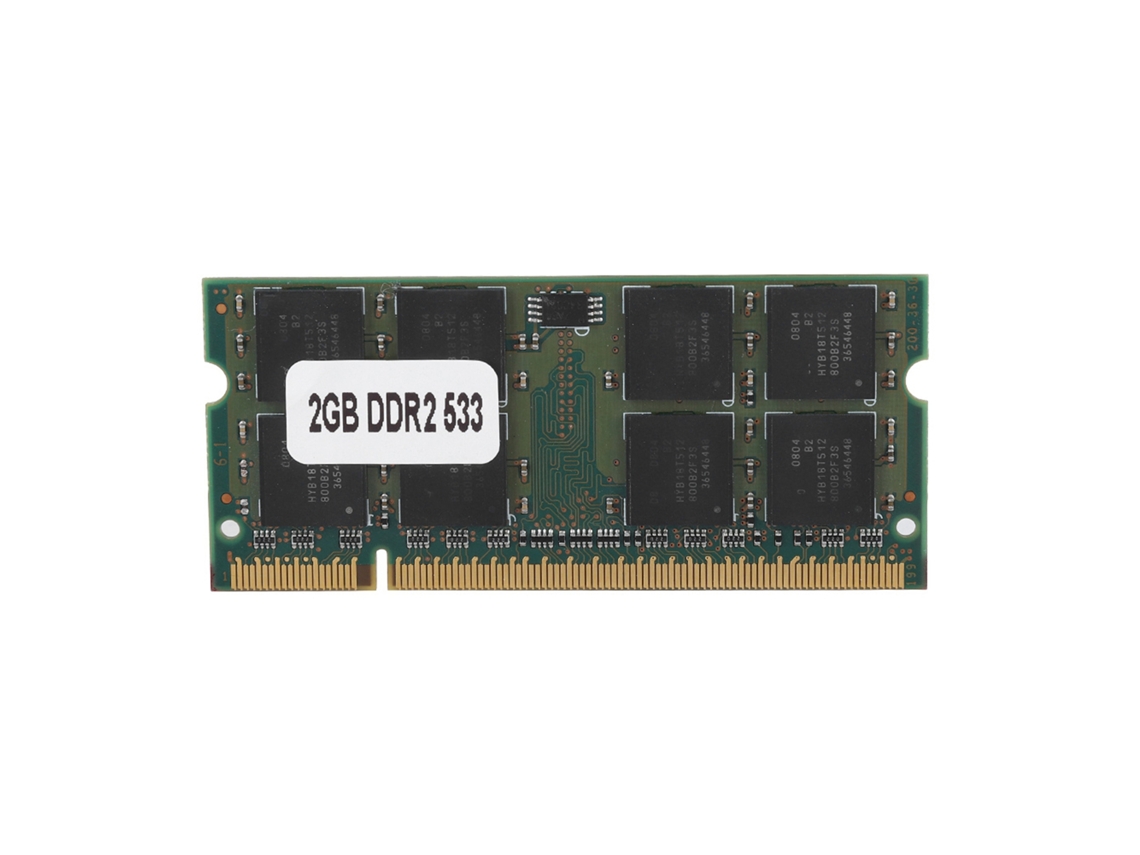 Raum-memória Ram Ddr2 2gb 533mhz 200pin Compatível Com Placa Mãe De Notebook