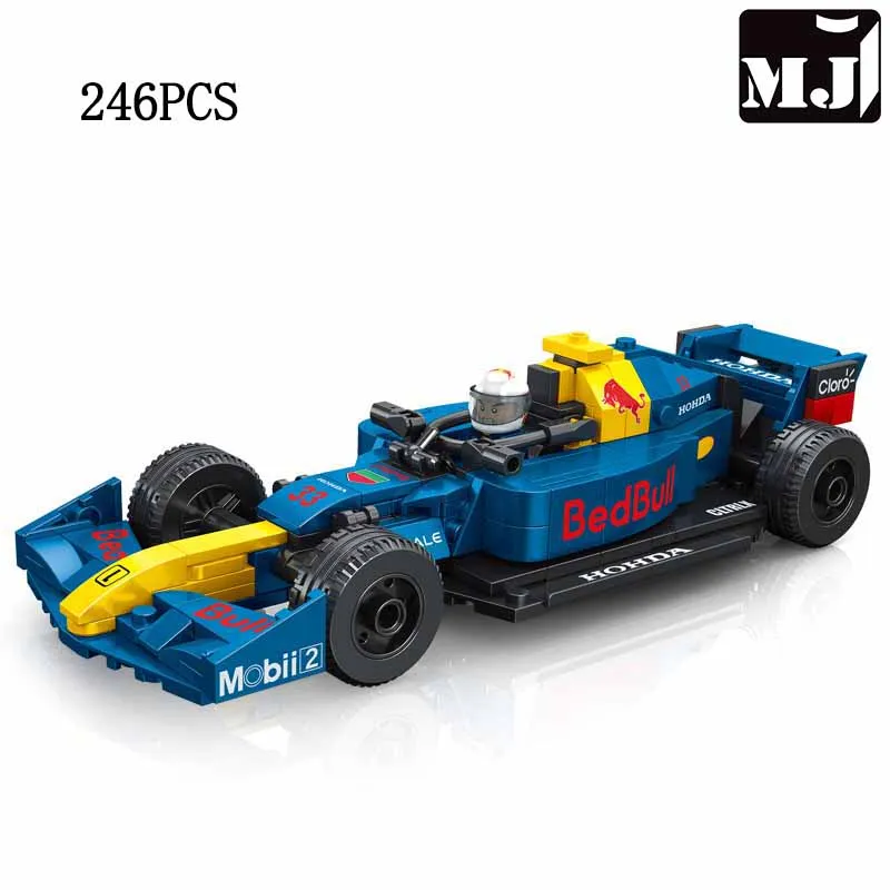 Conjunto De Blocos De Montar City Champion F1