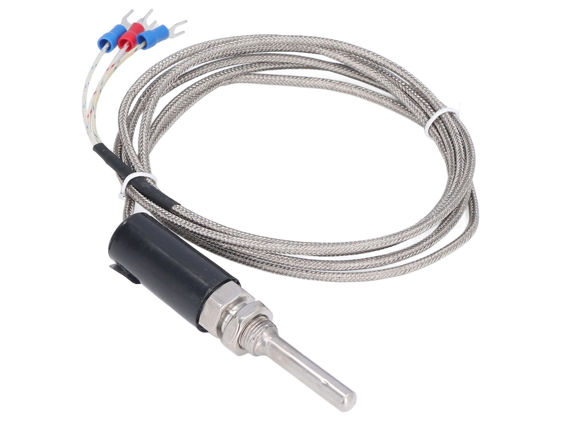 Laxiscreed Sensor De Temperatura À Prova De Água Com Termístor Pt100 E Fios Blindados