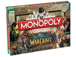 Jogo de Tabuleiro MONOPOLY: World Of Warcraft - Collectors Edition (Idade Mínima: 12 - Nível Dificuldade: Baixo) — Jogo em Inglês