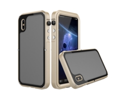 Capa LAXISCREED Protetora À Prova D'água Iphone X Ouro