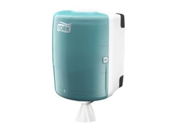 Tork Dispensador Toalhas Mão Rolo W2 Branco/Turquesa