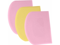 Raspador de Massa, Cartão de Massa, 3pcs, Rosa+amarelo+rosa ZYBLSSBB