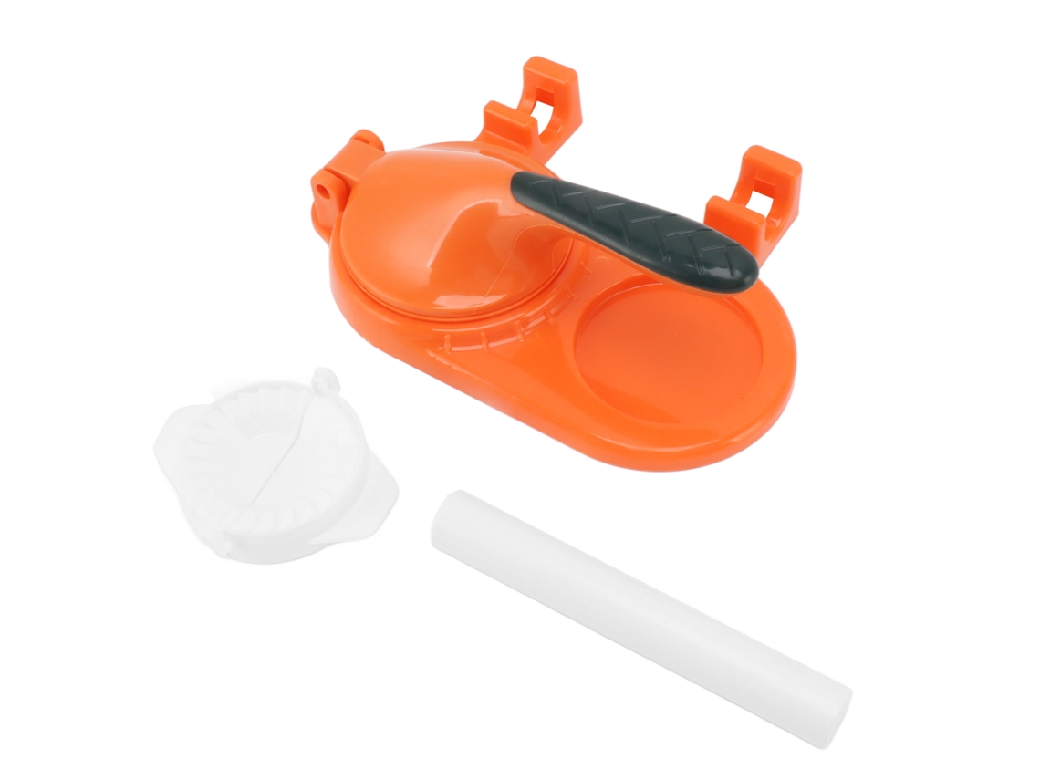 Molde Multifuncional Manual Para Dumplings Em Abs, Ideal Para Preparar Massa De Dumplings Tipo A