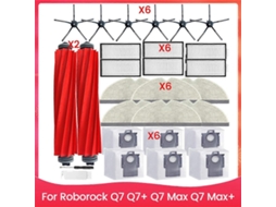 Peças De Reposição Para Aspirador De Pó Robô Max Max Escova Lateral Principal Filtro Hepa Sacos De Pó Slowmoose