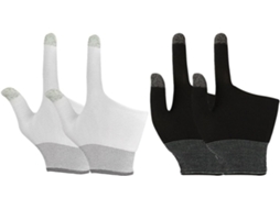 Protetores De Dedo Adorainbow Graphite Para Jogos Com Tela Sensível Ao Toque, 2 Pares, Confortáveis E Respiráveis Para