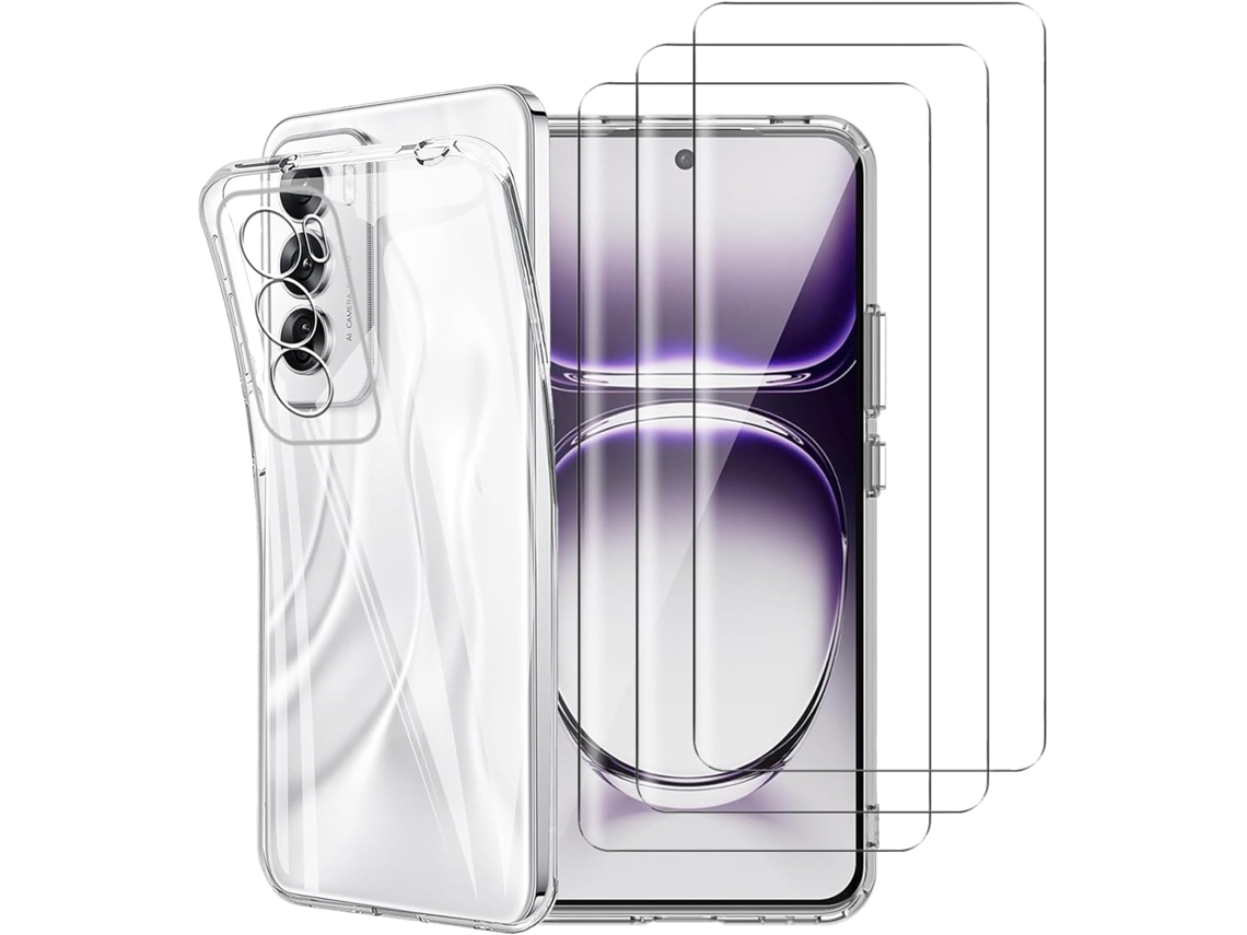Pelicula de Vidro HONGWE. Oppo Reno 12 5G/Reno 12 Pro 5G