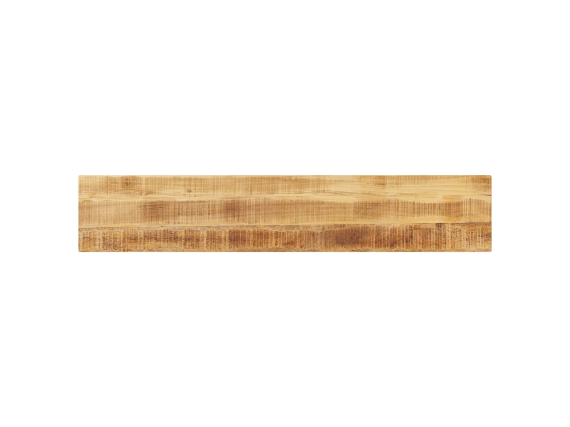 Vidaxl Tampo De Mesa Retangular 140x20x2,5 Cm Mangueira Áspera Maciça