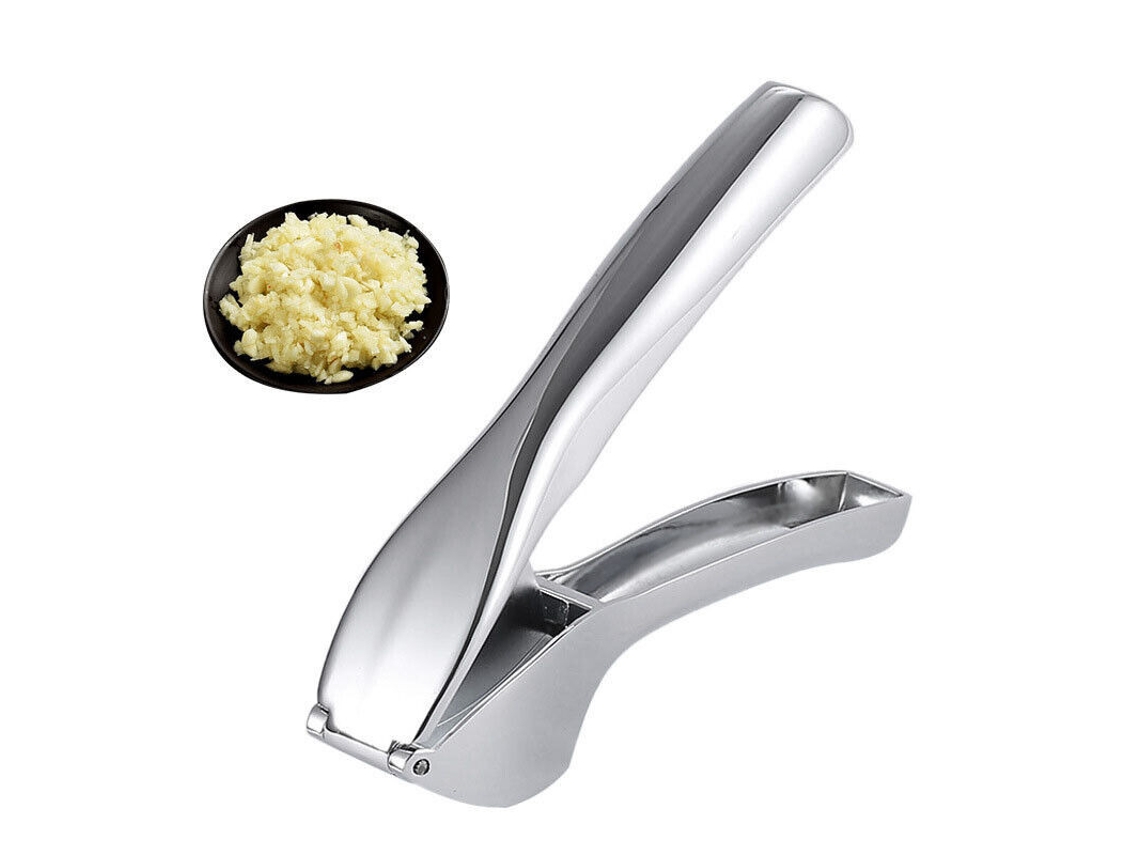 Espremedor De Alho Em Aço Inoxidável, Moedor De Carne Para Cozinha, Ferramenta De Prensa, Prata SUNNY SPACES