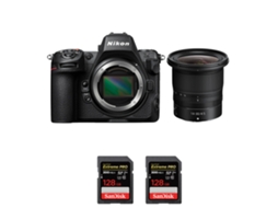 Z8 + Z 14 30mm F/4 S + 2 Sandisk 128gb Uhs ii 300mb/s Máquina Fotográfica Híbrida Full frame + Ebook “20 Dicas para Fotos Que Impressionam” NIKON