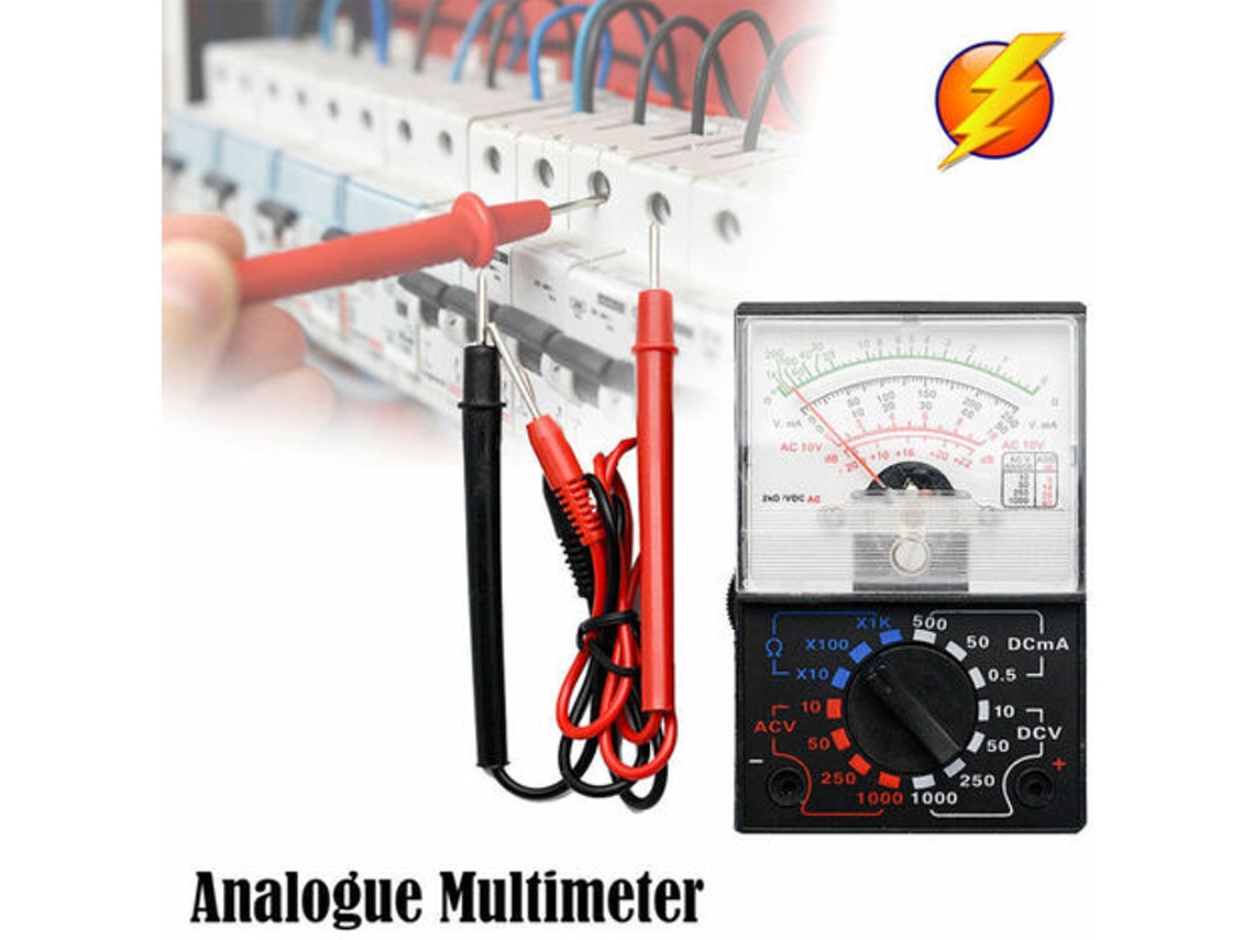 Multímetro Analógico, Voltímetro Elétrico, Testador De Continuidade Yx 1000a Ac Dc Aquaforge