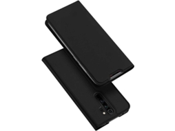 Capa Xiaomi Redmi Note 8 Pro HONGWE. Livro Preto