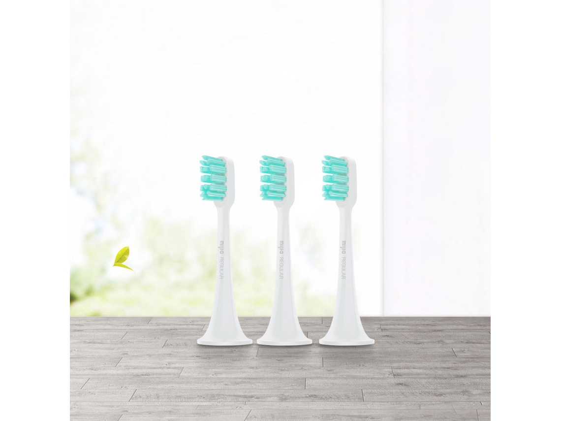 3pcs Cabeça De Escova Elétrica Sonic Xiaomi Mijia Para Escova Elétrica Sonic Mijia T300 T500