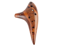 Rebe-ocarina 12 Buracos Alto C Instrumento De Viento Som Natural Fácil De Aprender Brinquedo Presente Para Educação Infantil