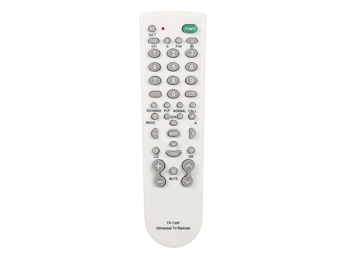 Aetheria controle Remoto Universal Inteligente Tv 139f para Lcd Led Smart Tv Branco