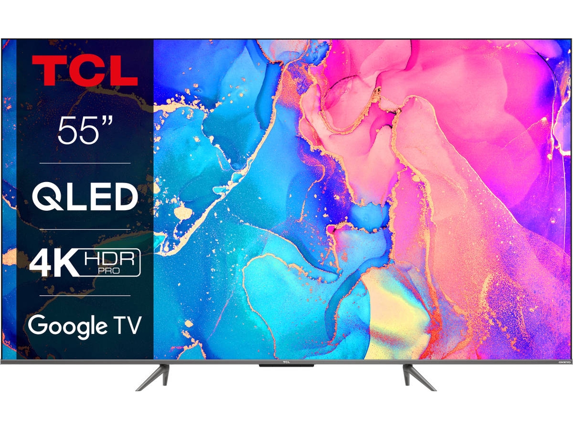 TV TCL 55C635 (QLED - 55'' - 140 cm - 4K Ultra HD - Smart TV)