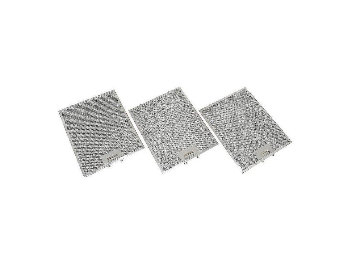3 Filtros De Gordura Para Campainha De Cozinha Universal 260mm X 320mm - Compatível Com Vários Modelos
