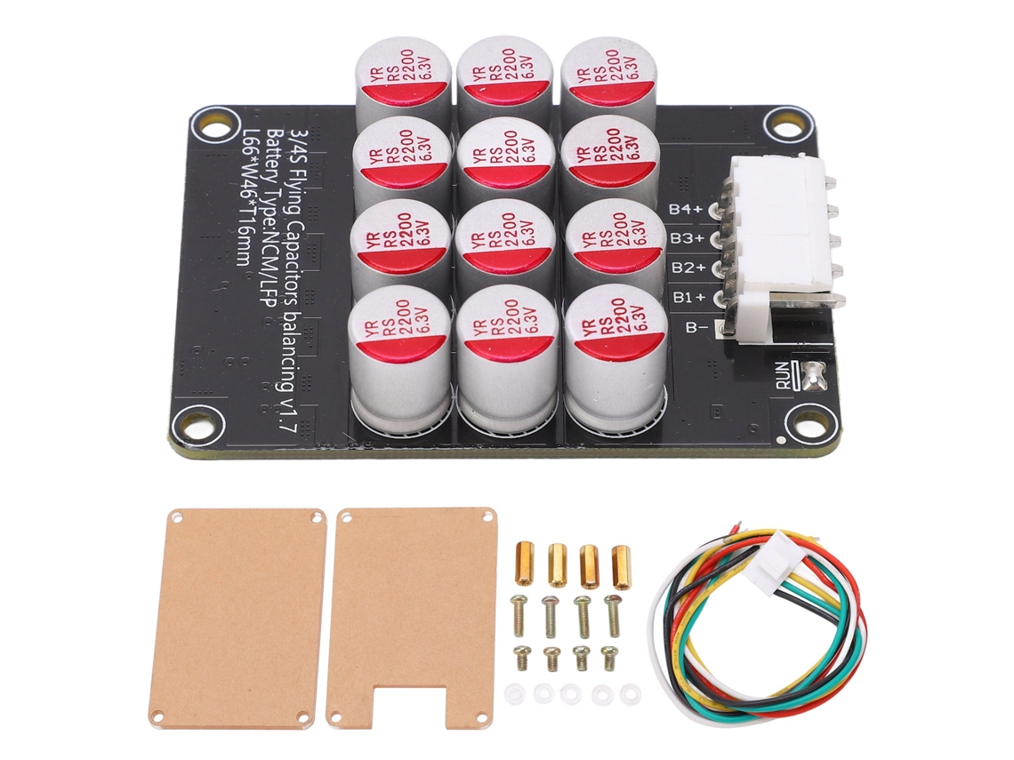 Equalizador Activo de Baterías 3s 4s 5a Placa Transferencia Energía 1.8v 4.5v para Protección