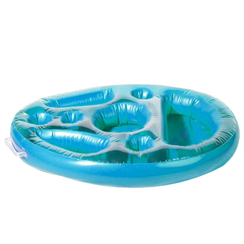 Balde Porta-copos Inflável Para Festa De Verão, Bandeja Flutuante Para Piscina