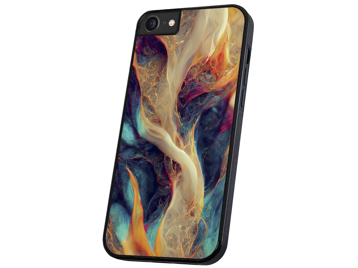 Capa Para Iphone 16e/17e - Estampa Abstrata