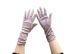 Guantes de Proteção Solar Leves e Respiráveis para Camping e Pesca de Verão S/MARCA