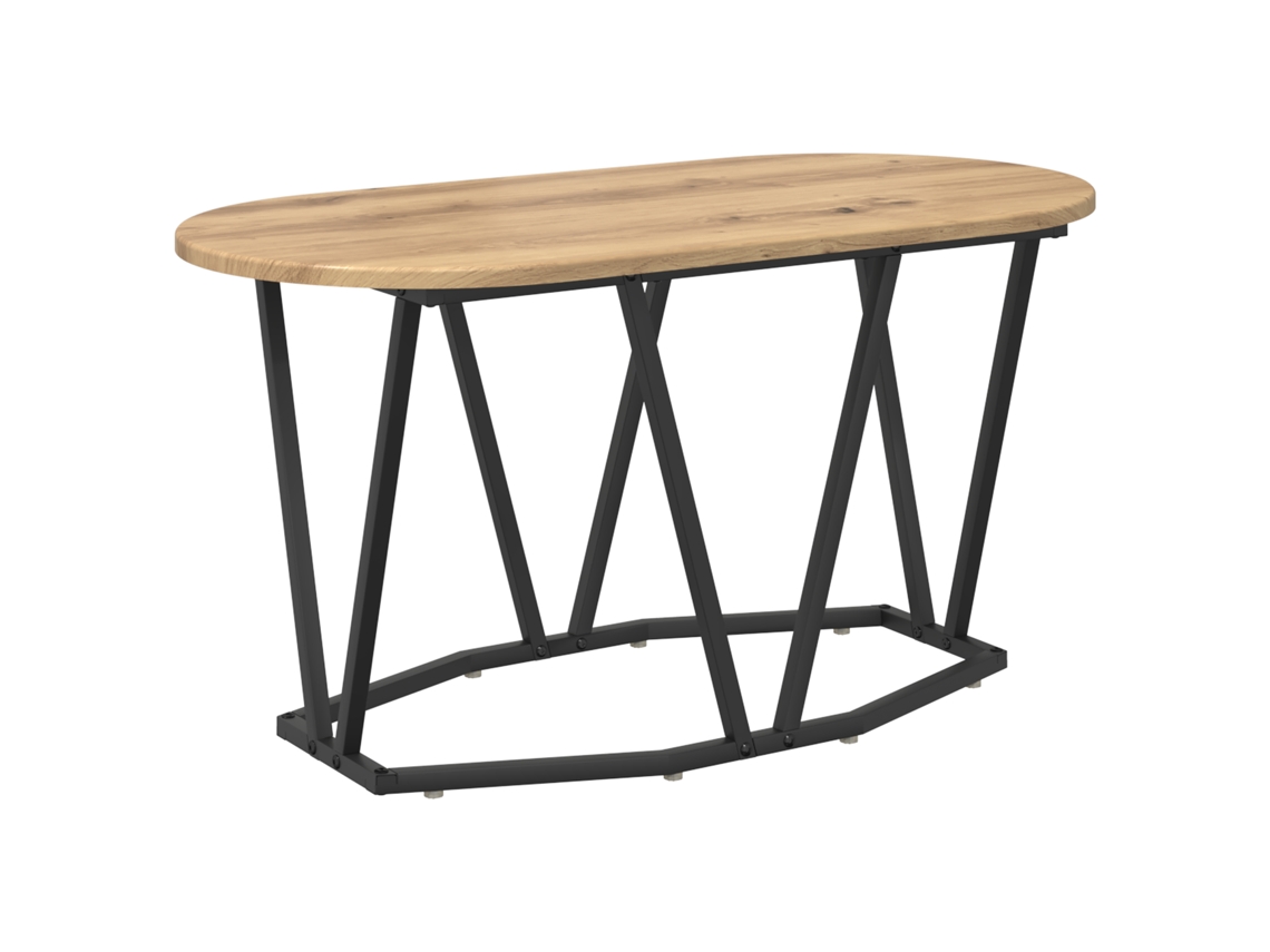 Conjunto 1 Mesa De Centro Vidaxl Castanho Derivados De Madeira (80 X 40 X 40.5 Cm)