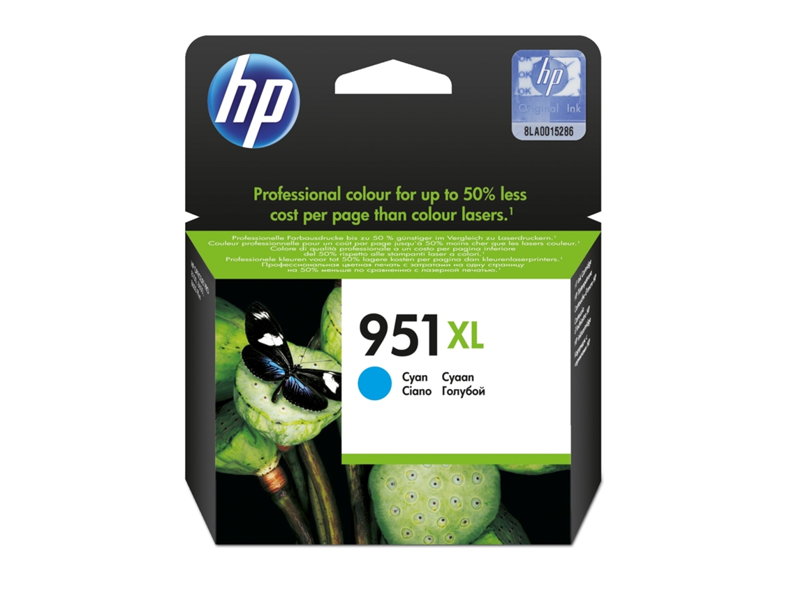 Tinteiro Hp Ciano