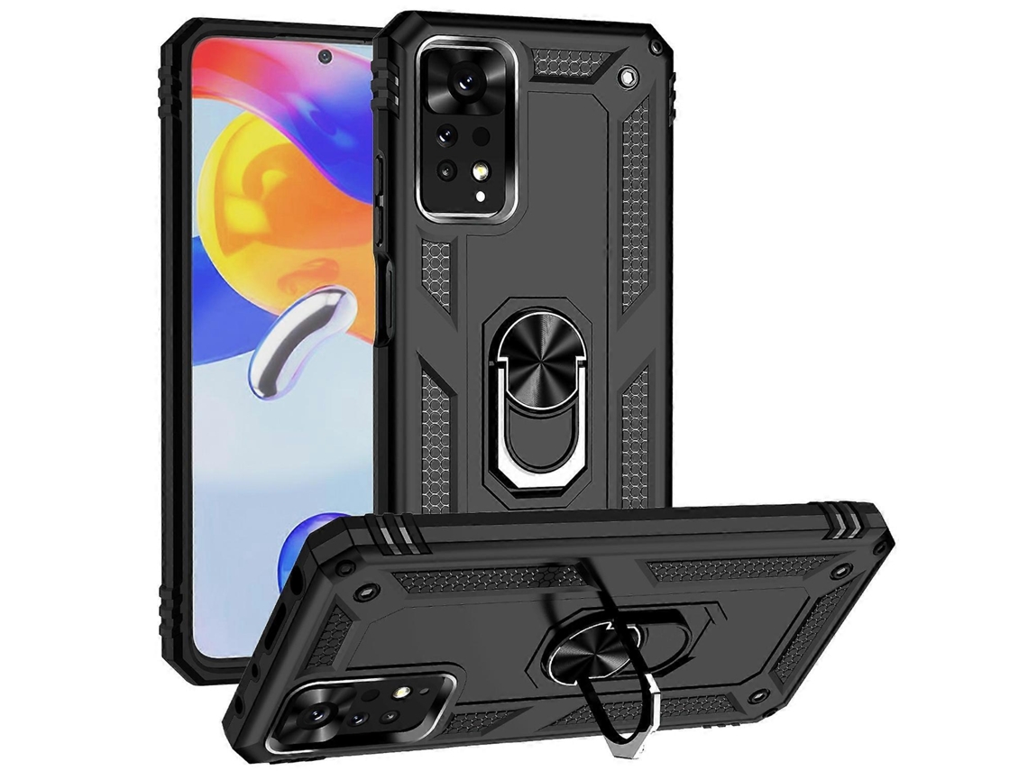 Capa Para Xiaomi Redmi Note 11 Pro À Prova De Choque Em Tpu + Pc Com Suporte.