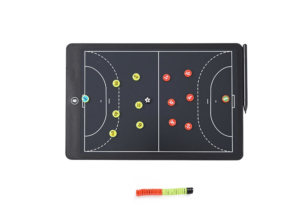 Elysve Recarregável De 16 Polegadas Quadro Magnético Para Treinamento De Handebol, Prancheta Tática Para Treinadores
