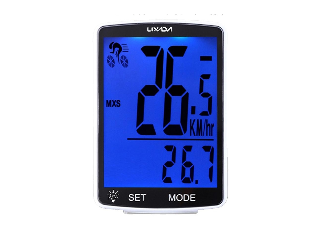 Lurelia Ciclocomputador, Sem Fio Com Display Lcd Multifuncional E Velocímetro Para Mountain Bike