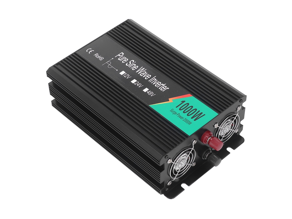 Laxiscreed Inversor De Corrente Senóide Pura 1000w Com Display Lcd E Dissipação Inteligente De Calor