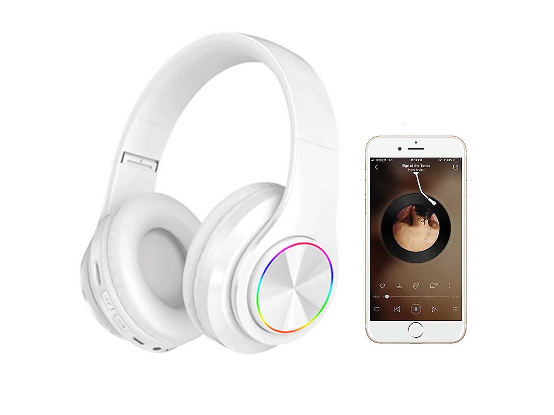 Fones De Ouvido Bluetooth Sem Fio, Com Microfone Integrado. Brilvibera