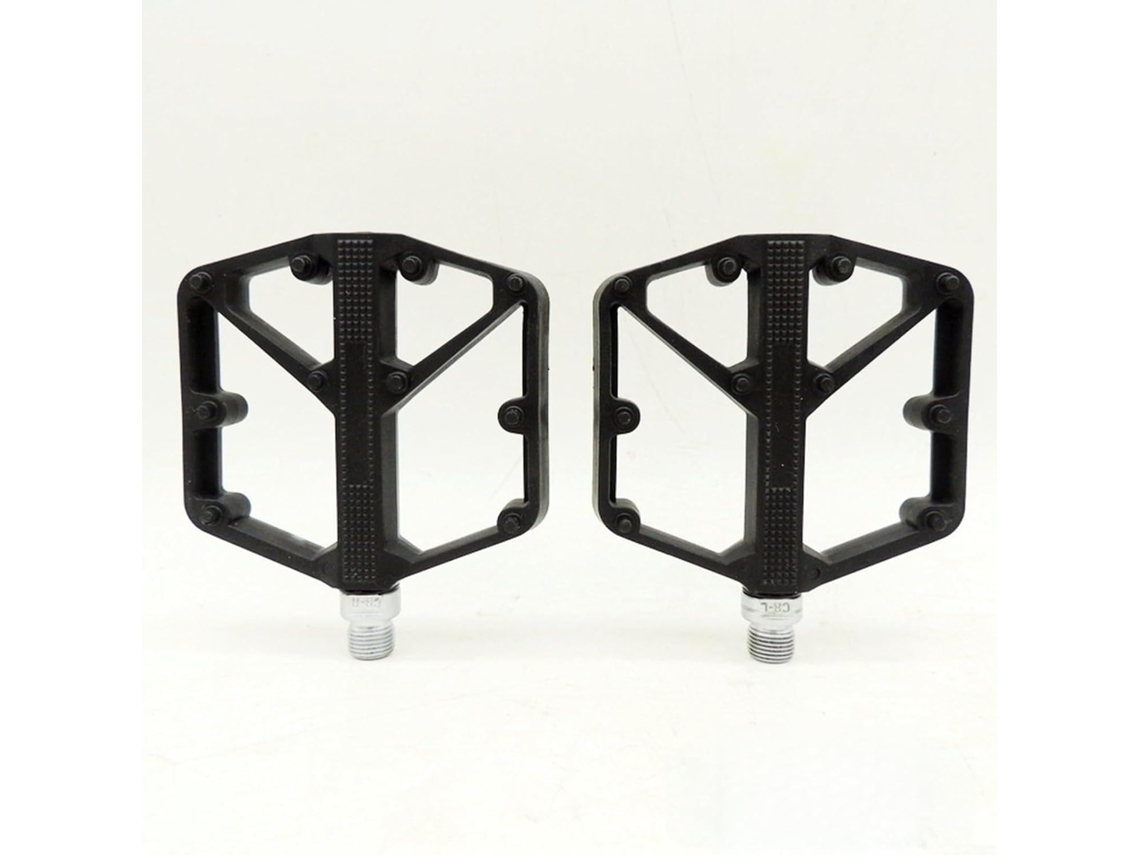 Pedais De Mountain Bike Com Plataforma Larga, Corpo Em Nylon, Eixo