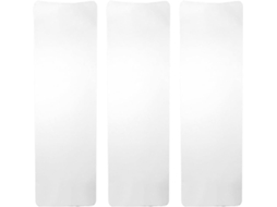 Conjunto De 3 Paletas Transparentes Para Extensões De Cabelo