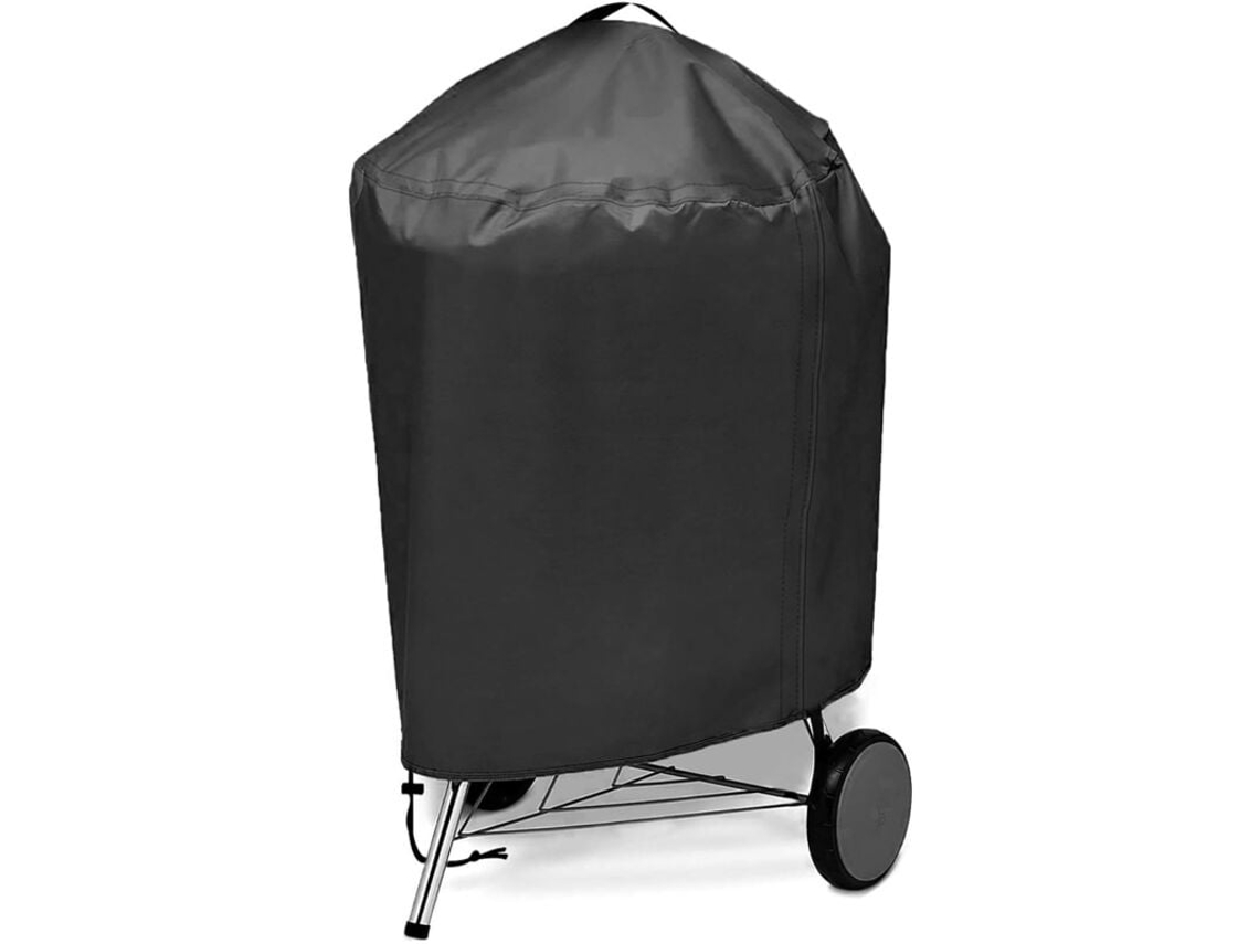 Capa De Churrasqueira 57cm,impermeável 420d Oxford Para Exterior,fenda Para Chaminé Btforus (φ71x68cm)