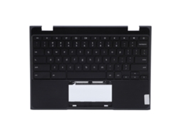 Capa Da Palmrest Com Teclado Montado, Durável, Compatível Com Lenovo Chromebook 100e 2ª Geração Ast 5cb0z214...