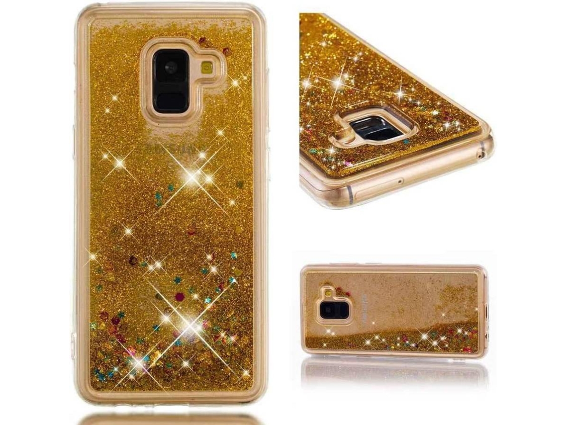 Capa Samsung Galaxy A8 2018 HONGWE. Dourado