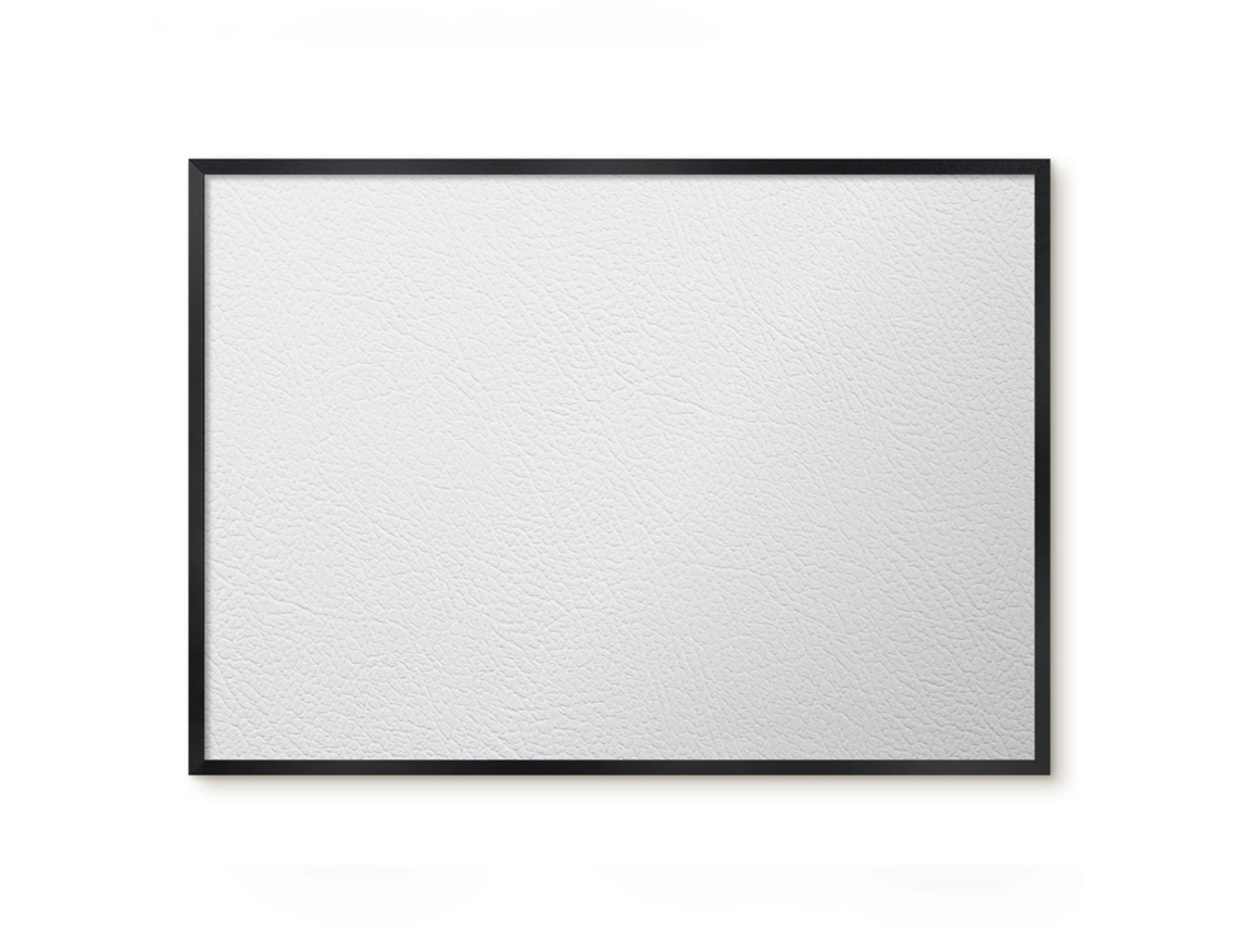 Magnetic Glass Board Brown Wood For The Hall Espelharte (70x50 Cm)
